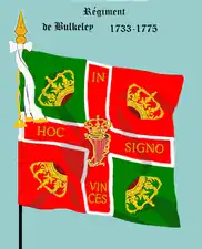 régiment de Bulkeley de 1733 à 1775