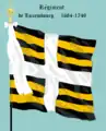 régiment de Luxembourg de 1684 à 1749