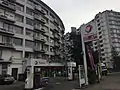 En arrière-plan : immeuble Europa I, de J Franssen