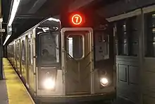 Rame kawasaki R188 sur la ligne 7.