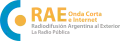 Logo de RAE de 2011 à 2016.