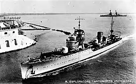 illustration de Antoniotto Usodimare (destroyer)