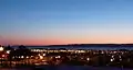 Vue de la ville à partir du parc de la Croix.