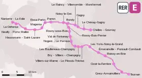 Plan de la ligne