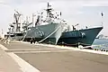 Le ROKS Cheonji et le ROKS&nbsp;Gwanggaeto le Grand le 10 octobre 2002
