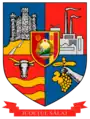 Armes du județ pendant la période communiste.