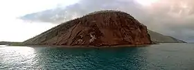 Rivage nord de l'île.