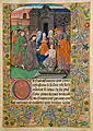 Feuillet 11 : la Résurrection de Lazare.