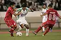 L'équipe d'Al Taliya lors d'une rencontre en 2008 à la Ligue des champions arabes face au club du Raja de Casablanca au Stade Mohammed-V au Maroc
