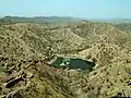 Le réservoir d'eau.