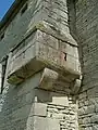 Petite échauguette, aile ouest.
