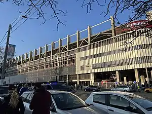 Entrée du stade