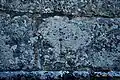 Cadran canonial sur le mur sud
