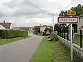 Entrée de Raville-sur-Sânon.