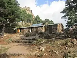 Refuge d'I Paliri (1 040 m) entre Bavella et Conca.