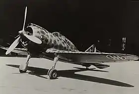 Vue de l'avion.
