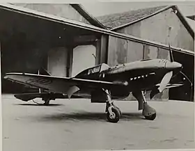 Vue de l'avion.
