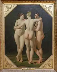Les Trois Grâces (1797-1798), Paris, musée du Louvre.