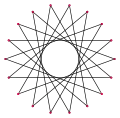 {18/7} (angle interne : 40°)