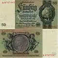 50 RM (David Hansemann)