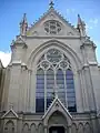 Façade de la chapelle Saint-Joseph sur la rue de Venise