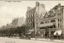 Façade du Palais Rémois.