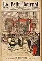 Char automobile de la reine des reines de Paris, au carnaval de Paris en 1903.