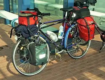 Gourdes de vélo.