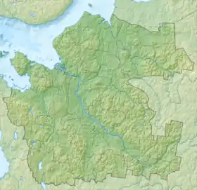 Voir sur la carte topographique de l'oblast d'Arkhangelsk