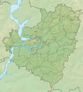 Voir sur la carte topographique de l'oblast de Samara