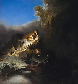 L'enlèvement de Perséphone (Rembrandt van Rijn, vers 1631)
