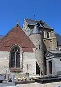 Le transept.