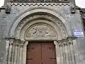 Portail de l'église.