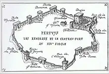 remparts de Pertuis