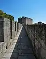 Remparts vus de l'intérieur.
