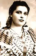 Maria Andreescu (épouse de prêtre orthodoxe), Monts Făgăraș (sud).