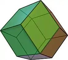 dodécaèdre rhombique