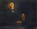 Portrait de l'écrivain Richard Malcolm Johnston (en), sans date