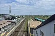 Vue depuis la passerelle