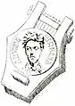 Luque : vignette publiée dans la 3e édition des Poètes maudits en 1888.