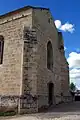 Façade est de l'église (mai&nbsp;2012)