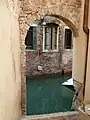 Vue sur le rio à partir du corte Malatin