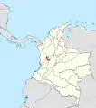 Le département de Risaralda depuis 1966.