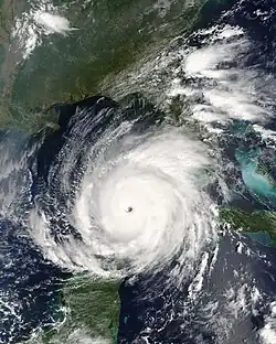 Ouragan Rita, le 21 septembre 2005 à 12 h 10 EDT.