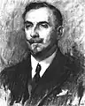 Portrait de l’artiste Carlo Bazzi à Lierna