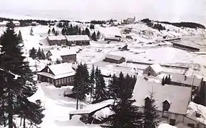 Le village au début du XXe&nbsp;siècle