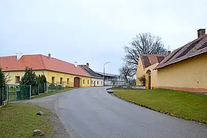 Rue de Radošovice.