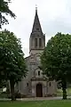 Façade est de l'église (mai 2012).