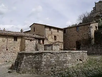 La cisterna.