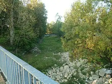 La Tardoire en été à La Rochette